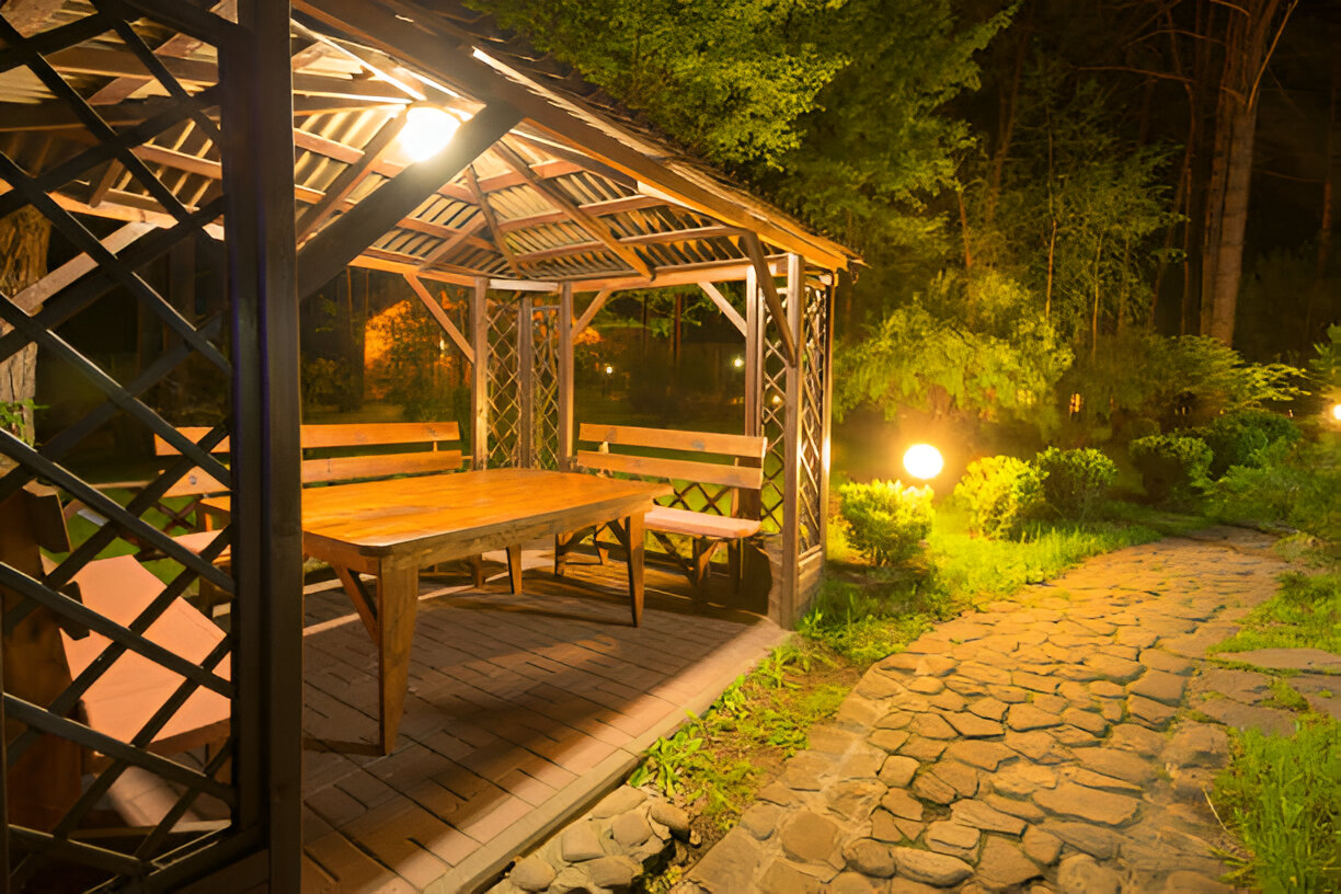Integrated Pergola & Gazebo Lighting