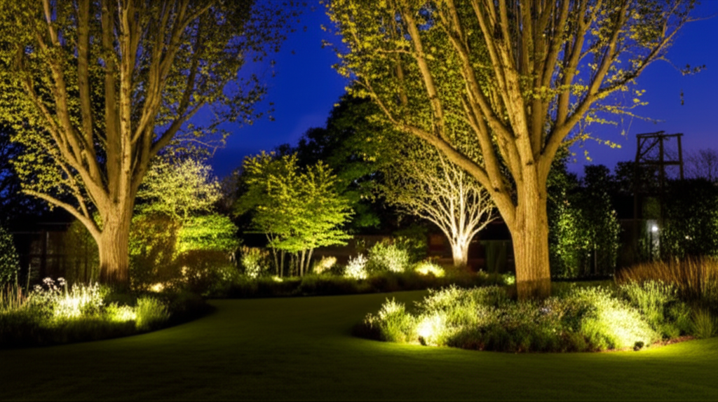 Landscape Uplighting & Path Lighting