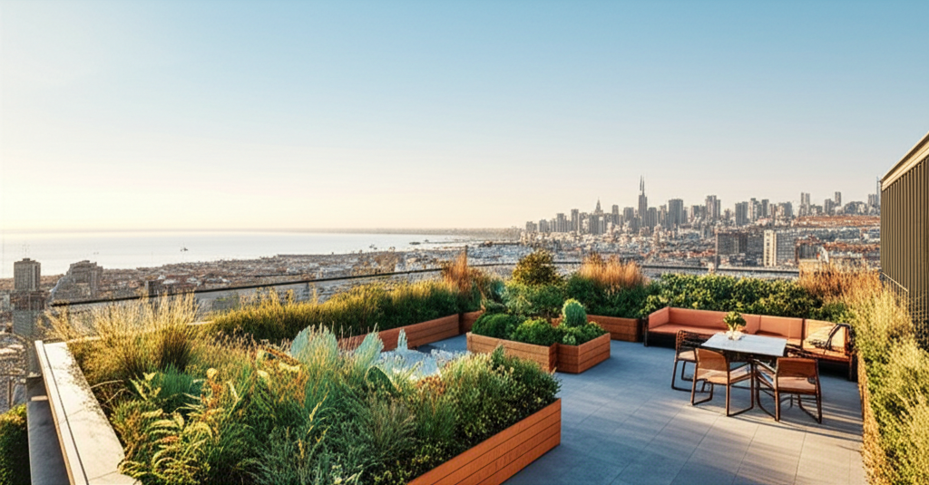 Roof Gardens & Green Roofs